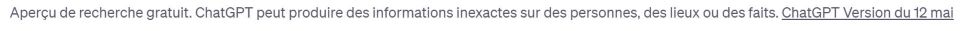 message erreur ChatGPT